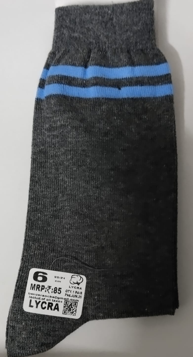 1 211 ANTHRA MILANCH SOCKS SKY PATTI LYCRA