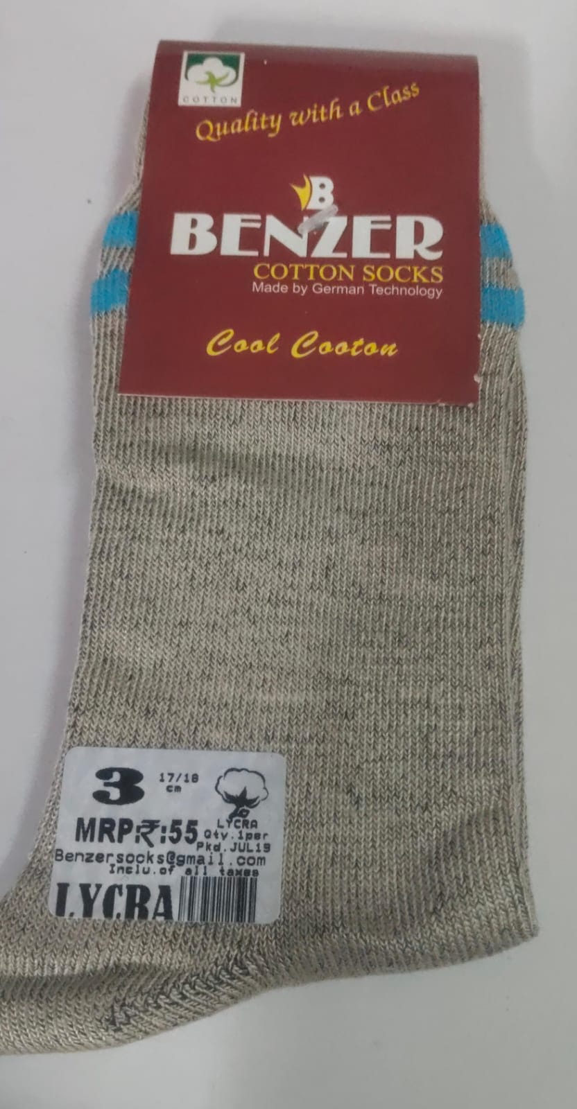 PISTA SOCKS FIROZI PATTI LYCRA