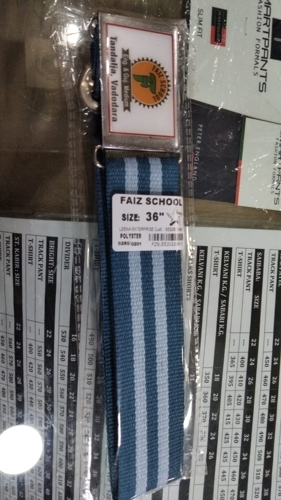 40 2222 22 NAVY/SKY ( ENG & GUJ ) 