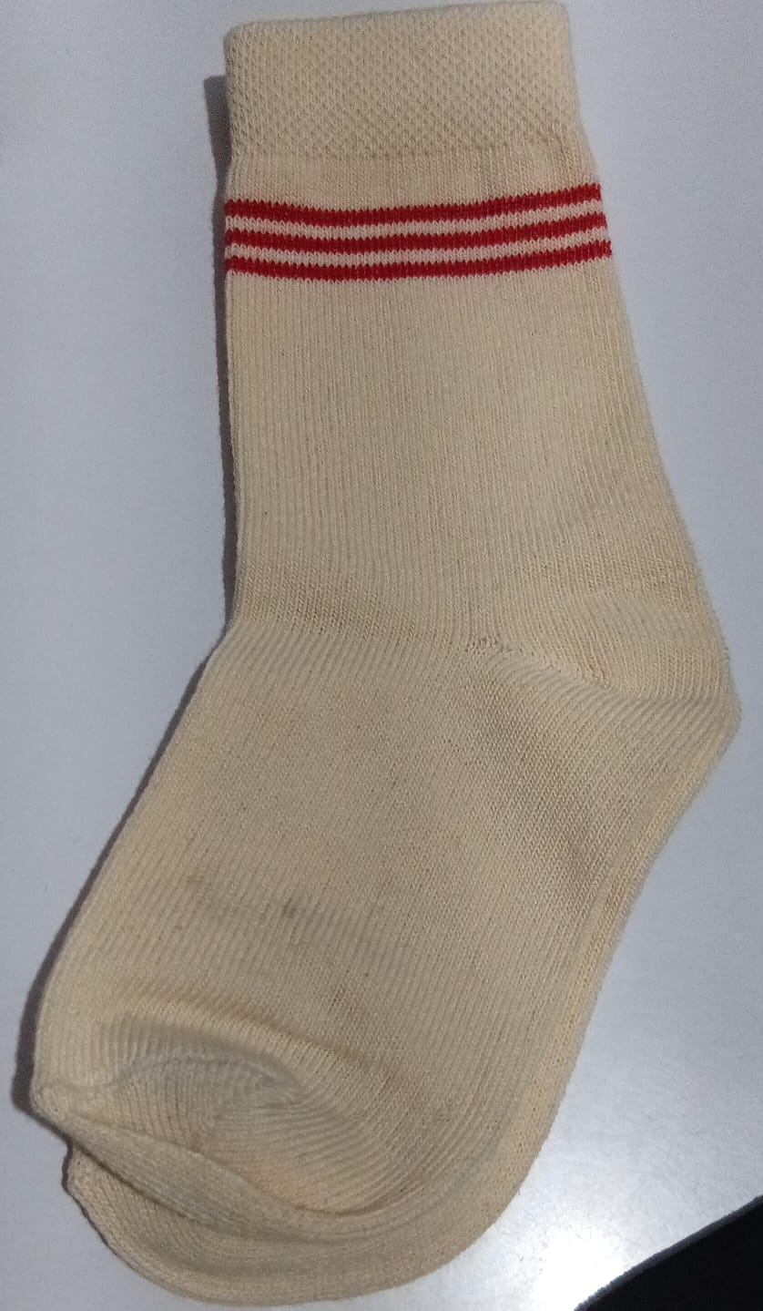 SKIN SOCKS 3 RED PATTI