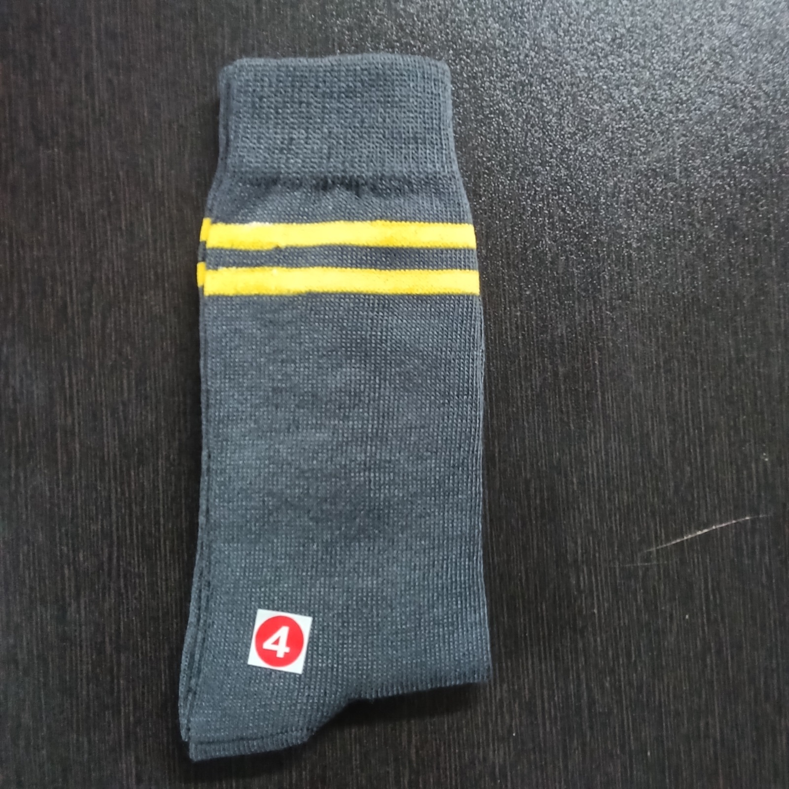 D.Grey Socks Yellow Patti