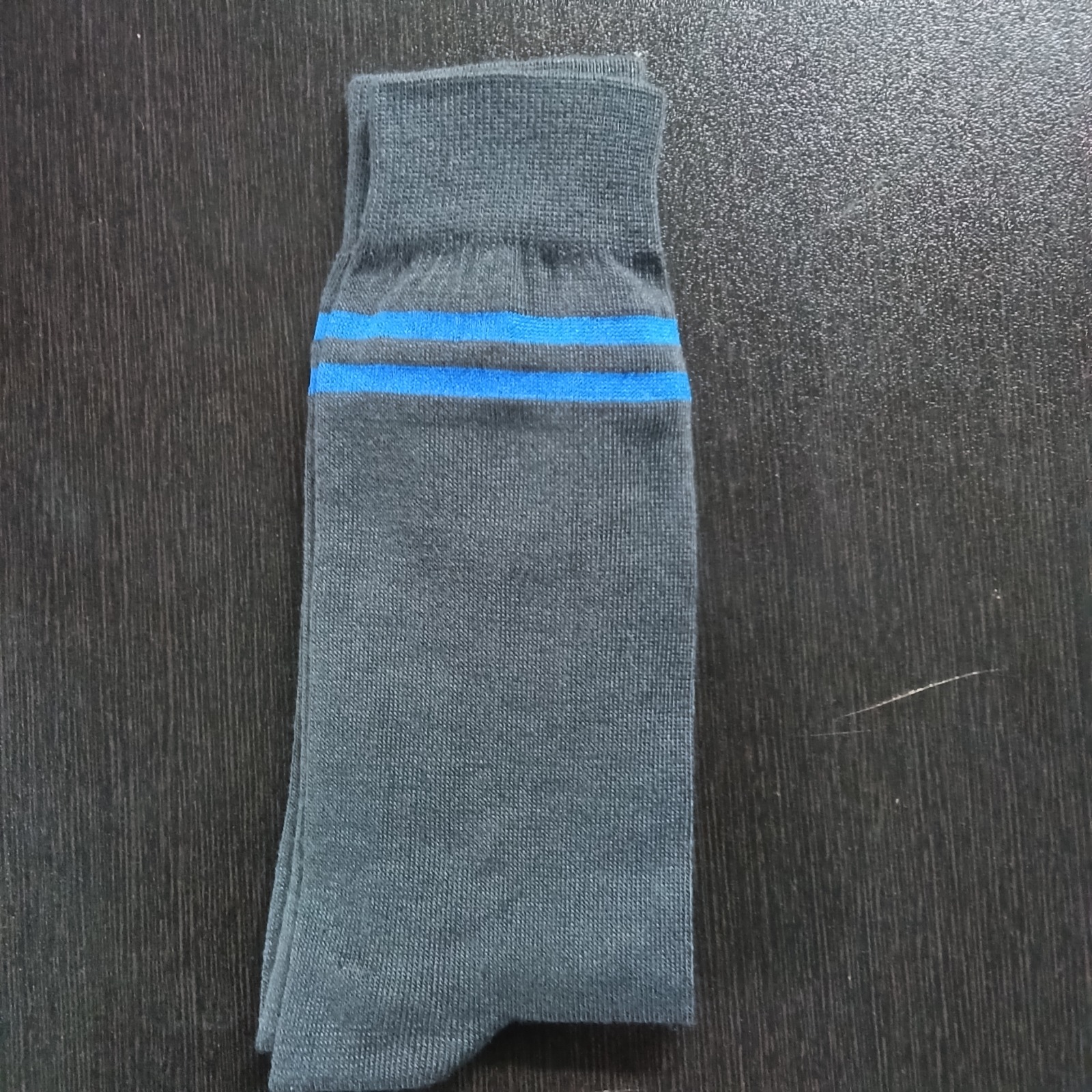 D.Grey Socks Royal Blue Patti