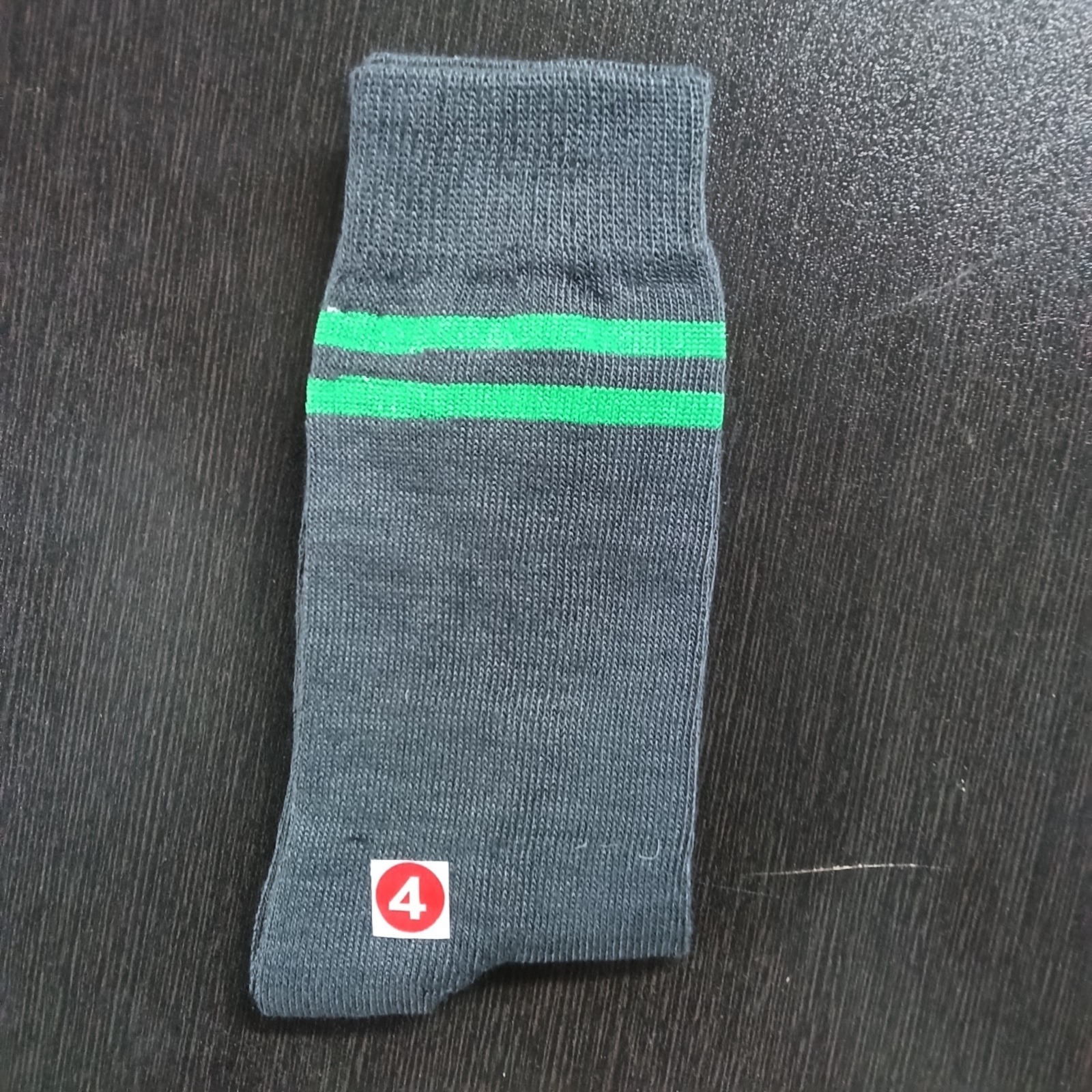 D.Grey Socks Green Patti