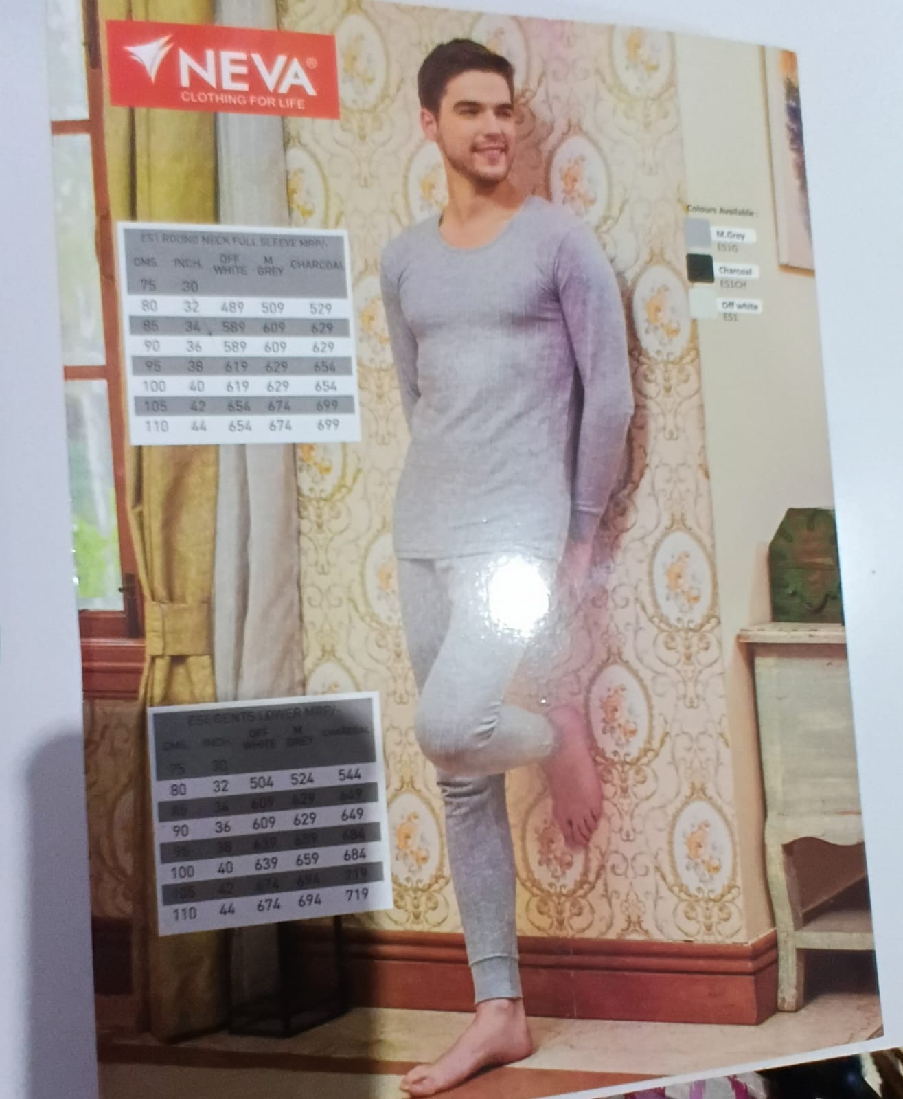 100 ES4 MI GREY  GENTS  LOWER