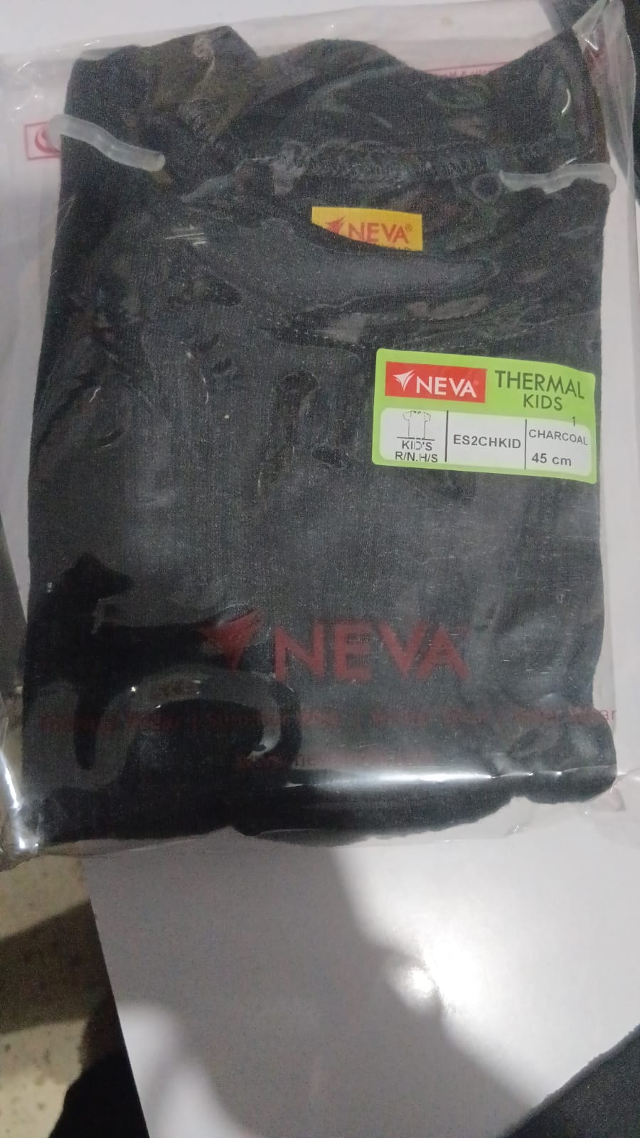 75 ES2 CHARCOAL KIDS R/N H/S 